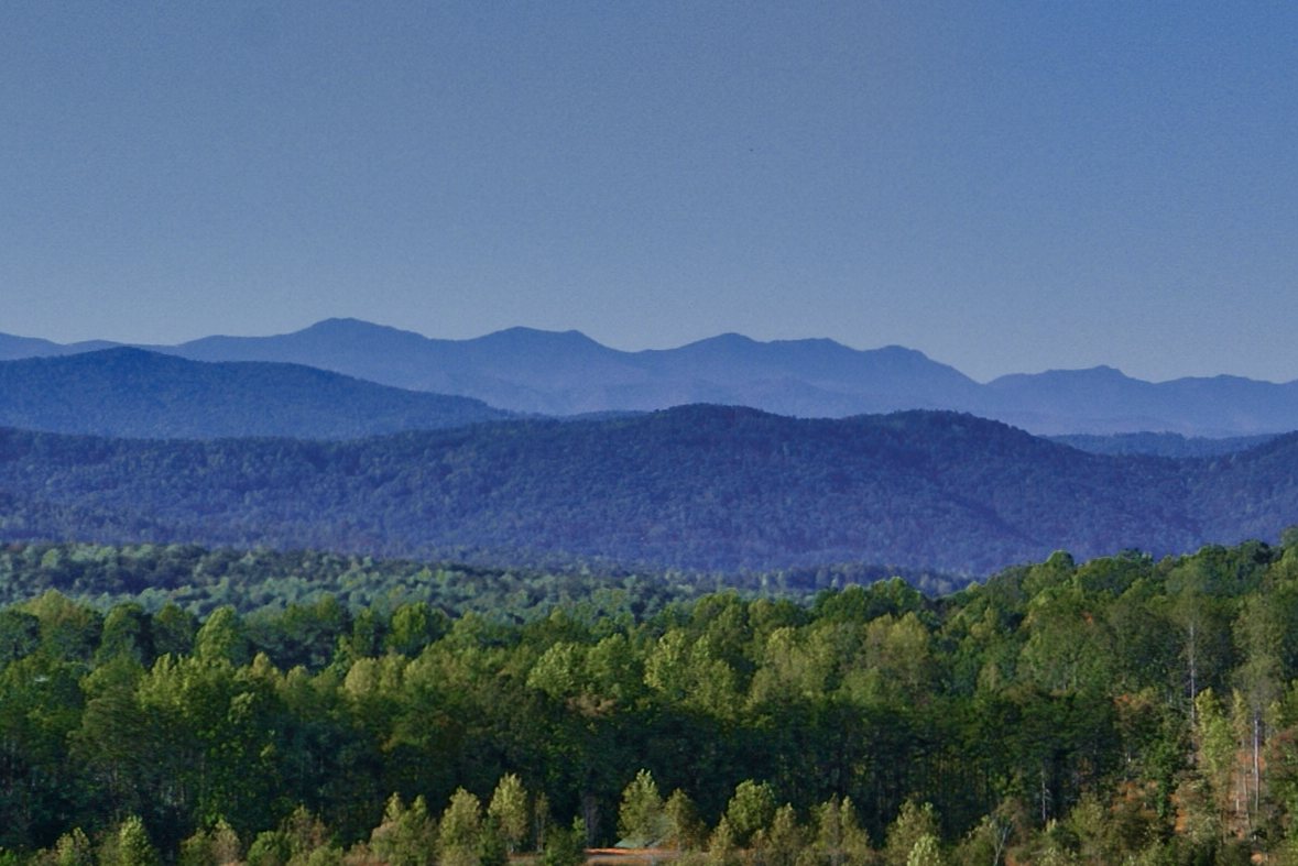 mountain views from Lot 80 in Clearwater Creek