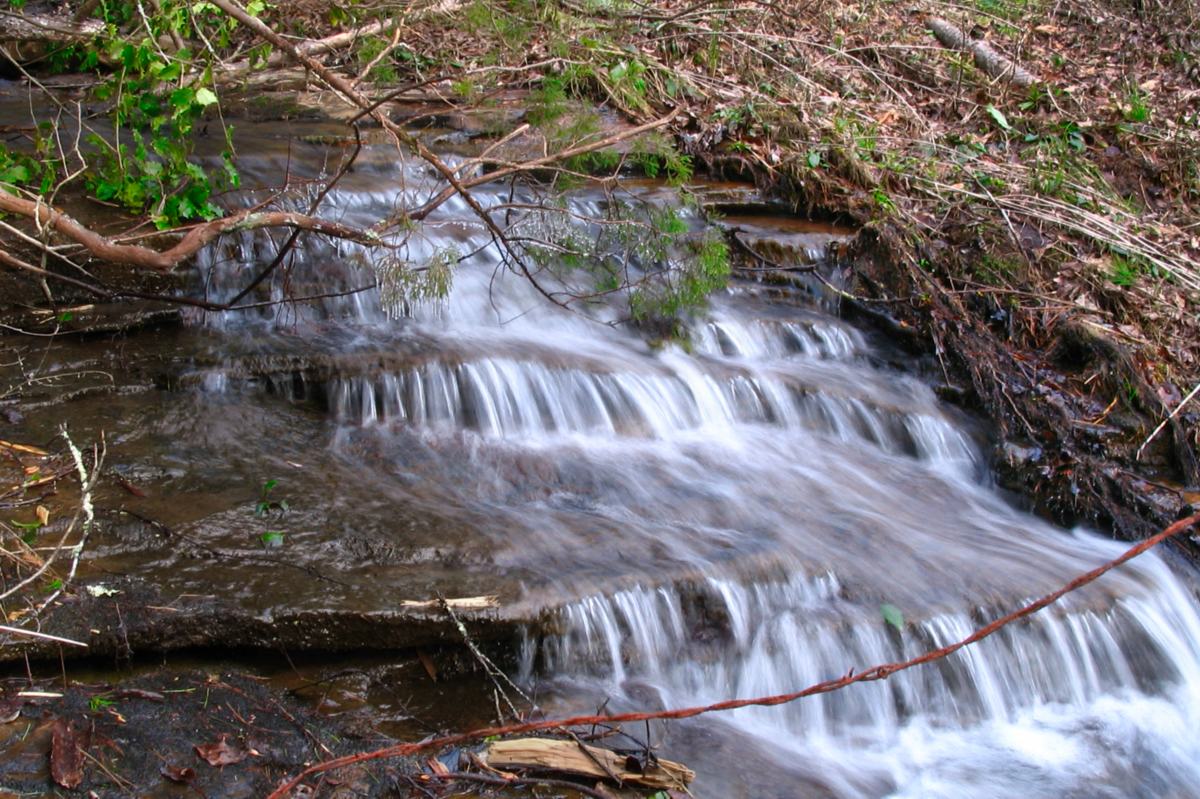 Waterfall in Sweetbriar Farms South